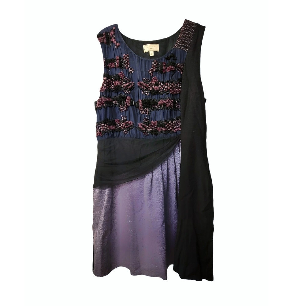 ANTHROPOLOGIE Moulinette Soeurs Beaded Sheath Dress